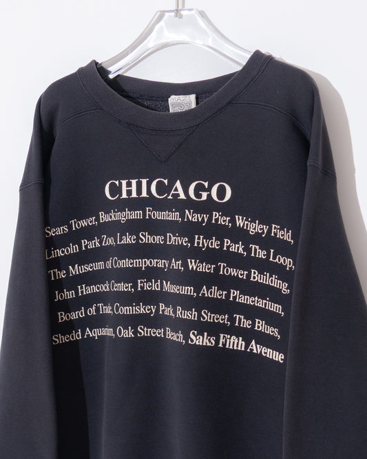 'MAZE' print sweatshirt