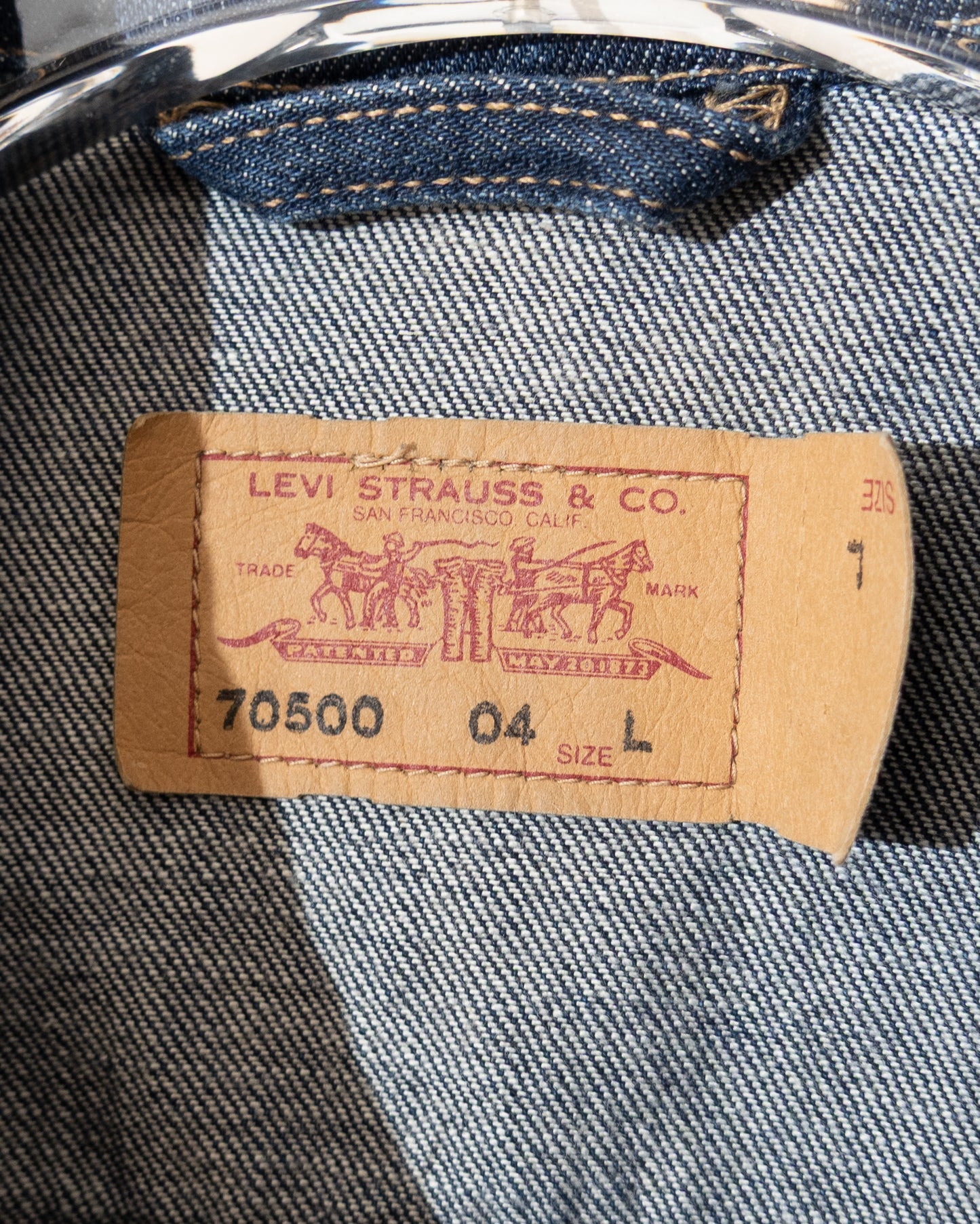 Euro Levi's 70500 Trucker Jacket