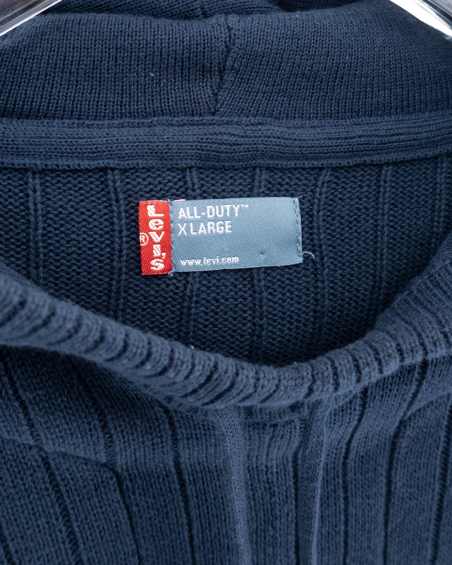 "Levi's ALL DUTY" knit hoodie