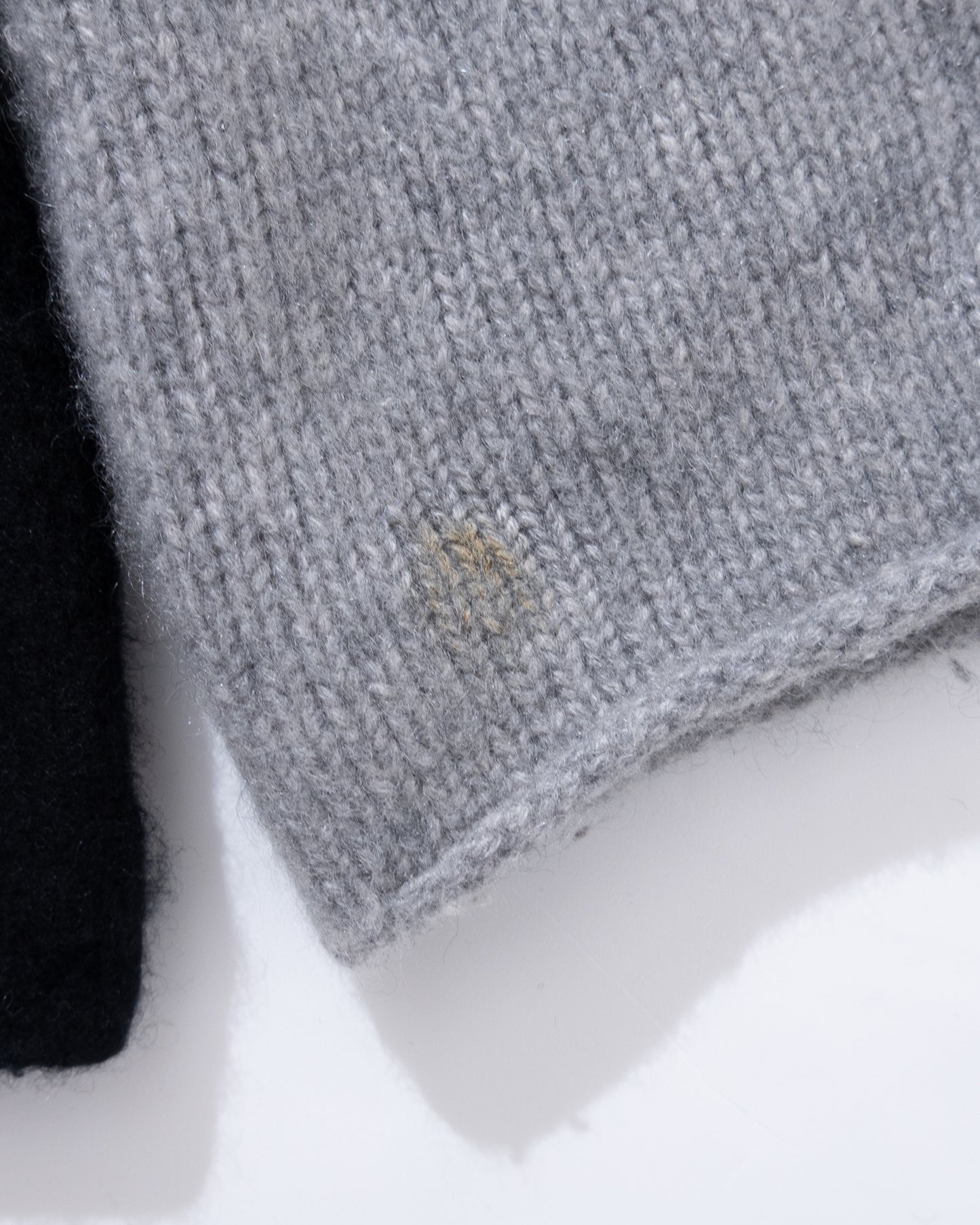'JAMES PERSE' 2-tone cashmere knit