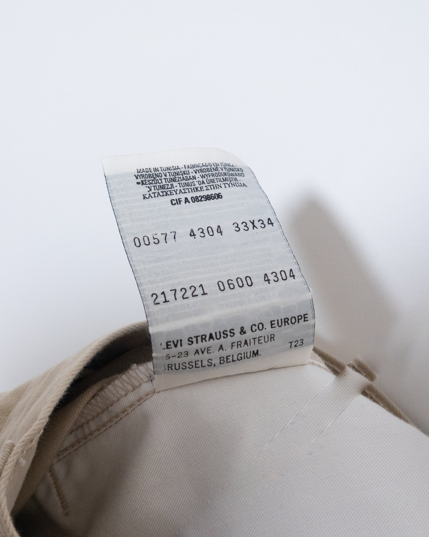 EURO "Levi's" 577 cotton trousers