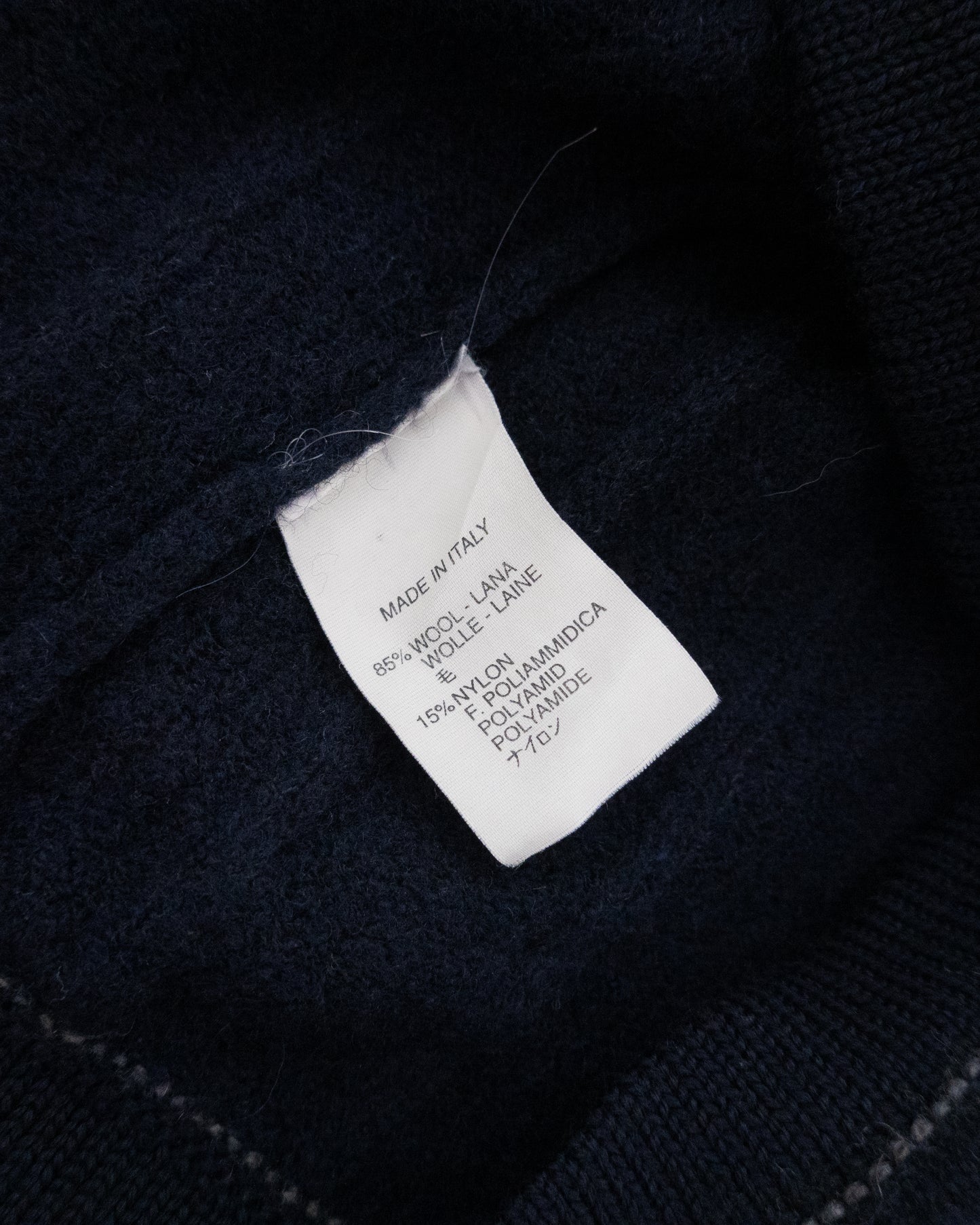 'KENZO' half-zip knit polo