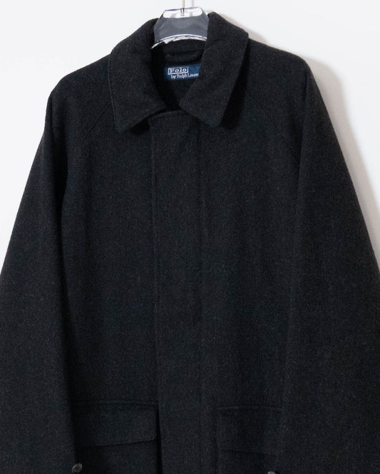 "Polo by Ralph Lauren" wool half coat