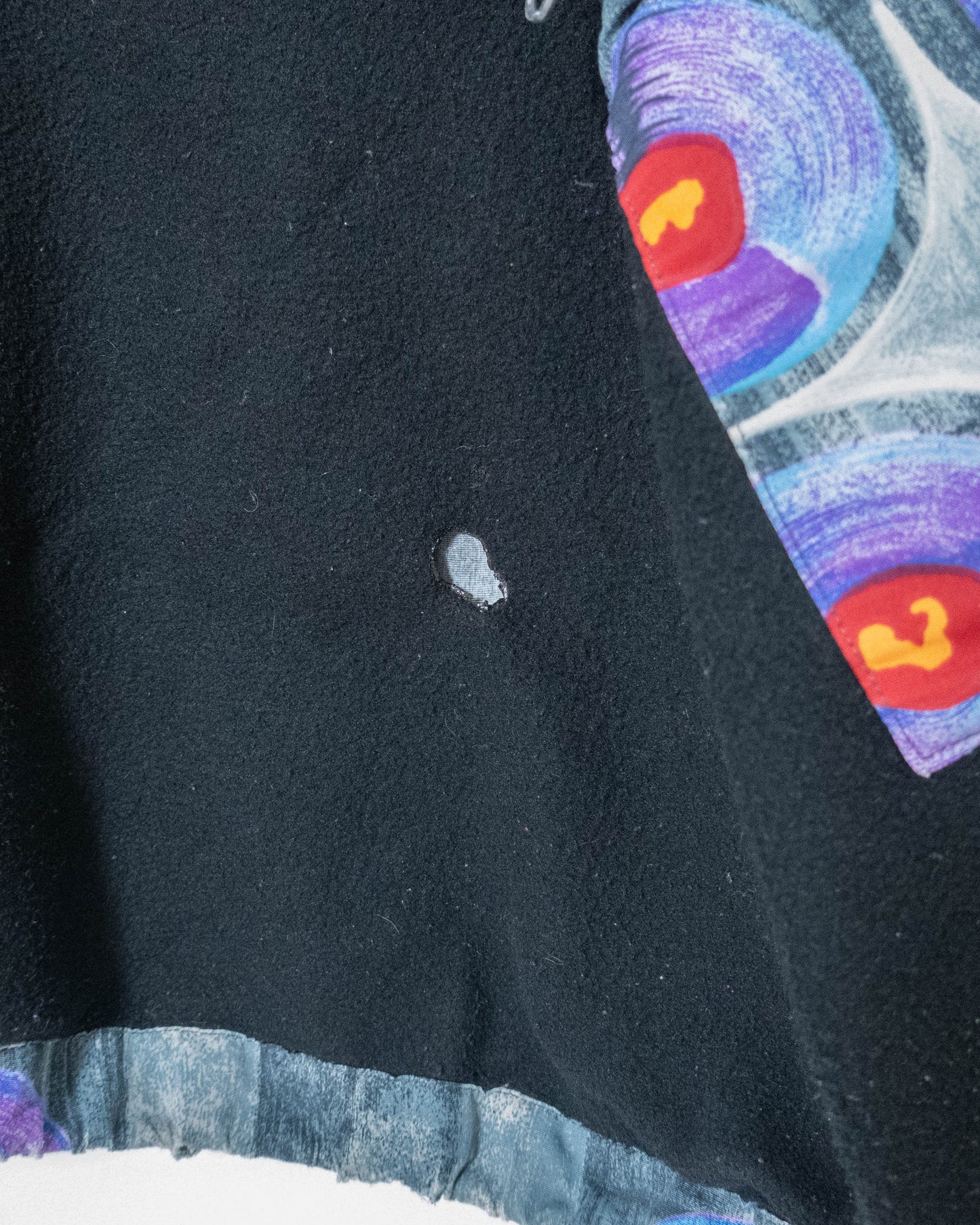 "OXBOW" all-over pattern hooded jacket