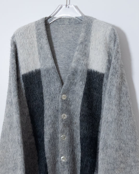 vintage mohair knit cardigan