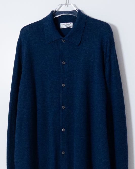 "Gran Sasso" wool knit shirt