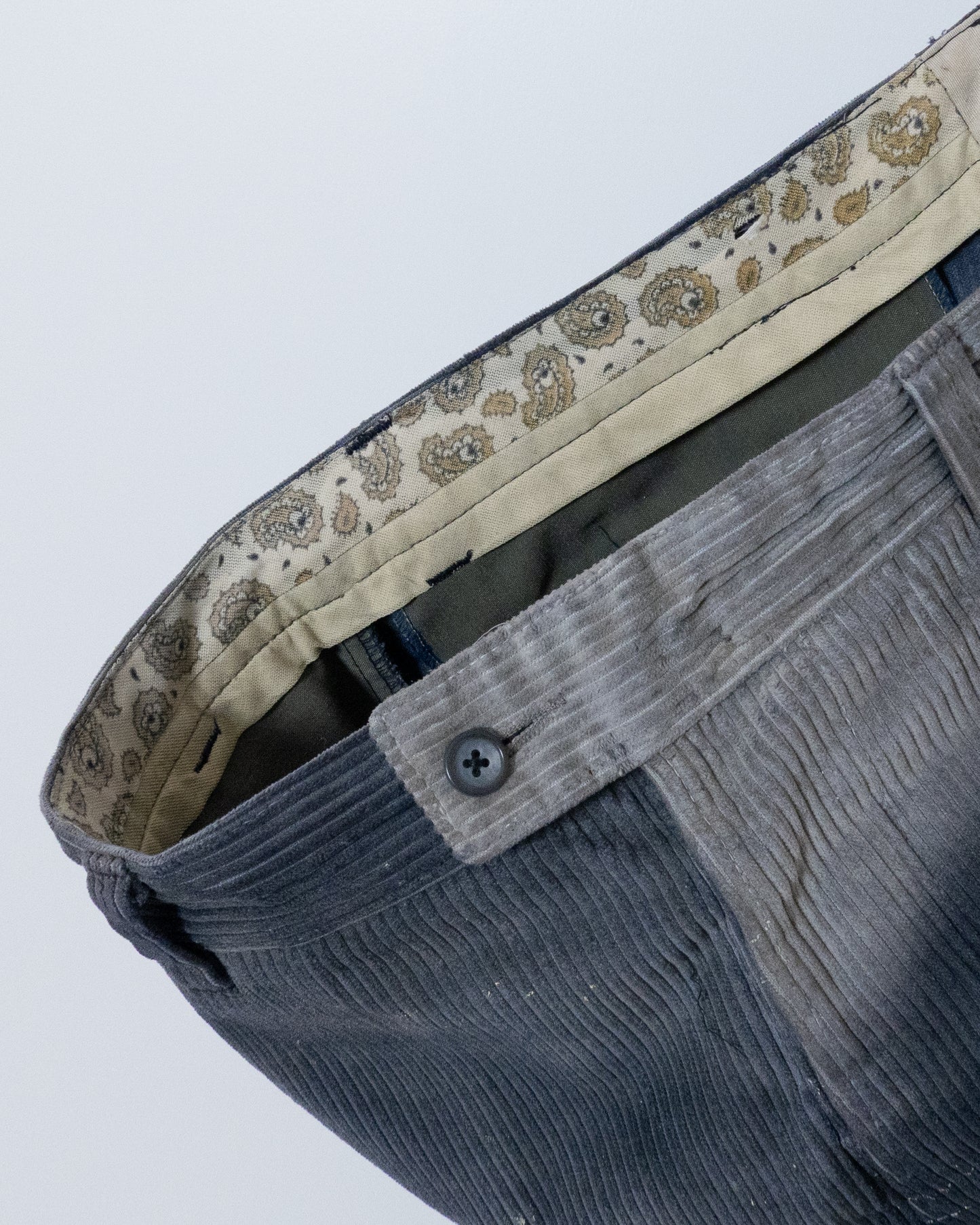 Vintage French corduroy work pants