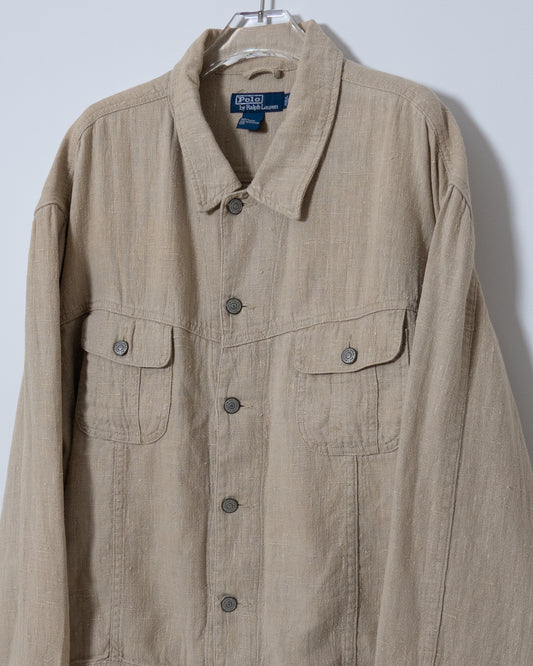 Ralph Linen Trucker Jacket
