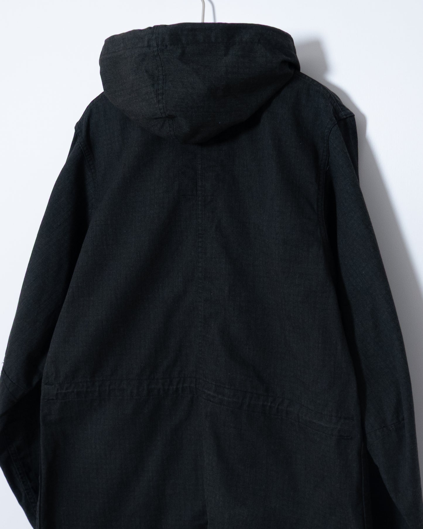 “U.S. ARMY” night camouflage hooded coat