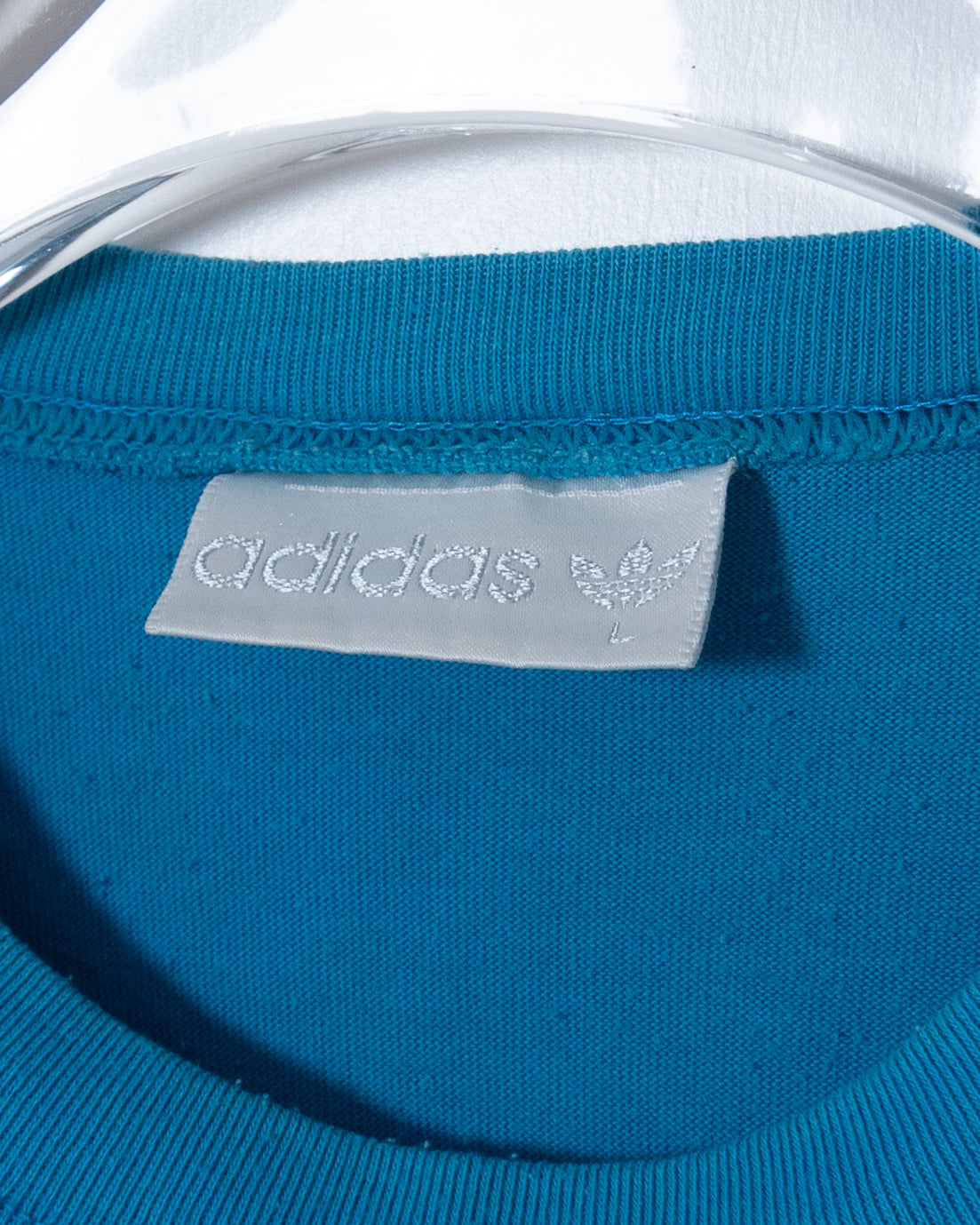 Euro "adidas" double-sided print T-shirt