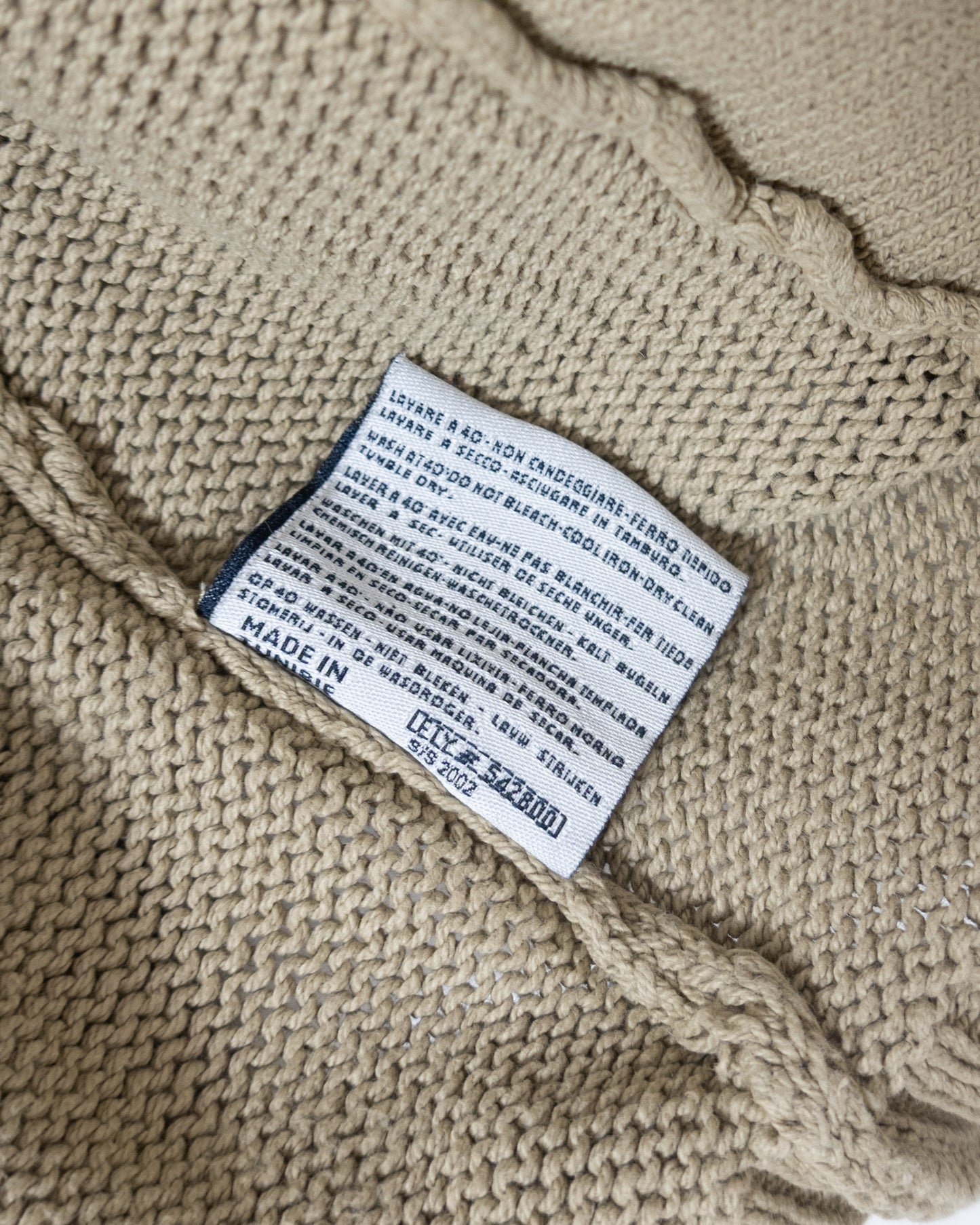 "Kappa" Cotton Driver's Knit