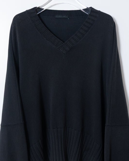 Eskandar knit, black