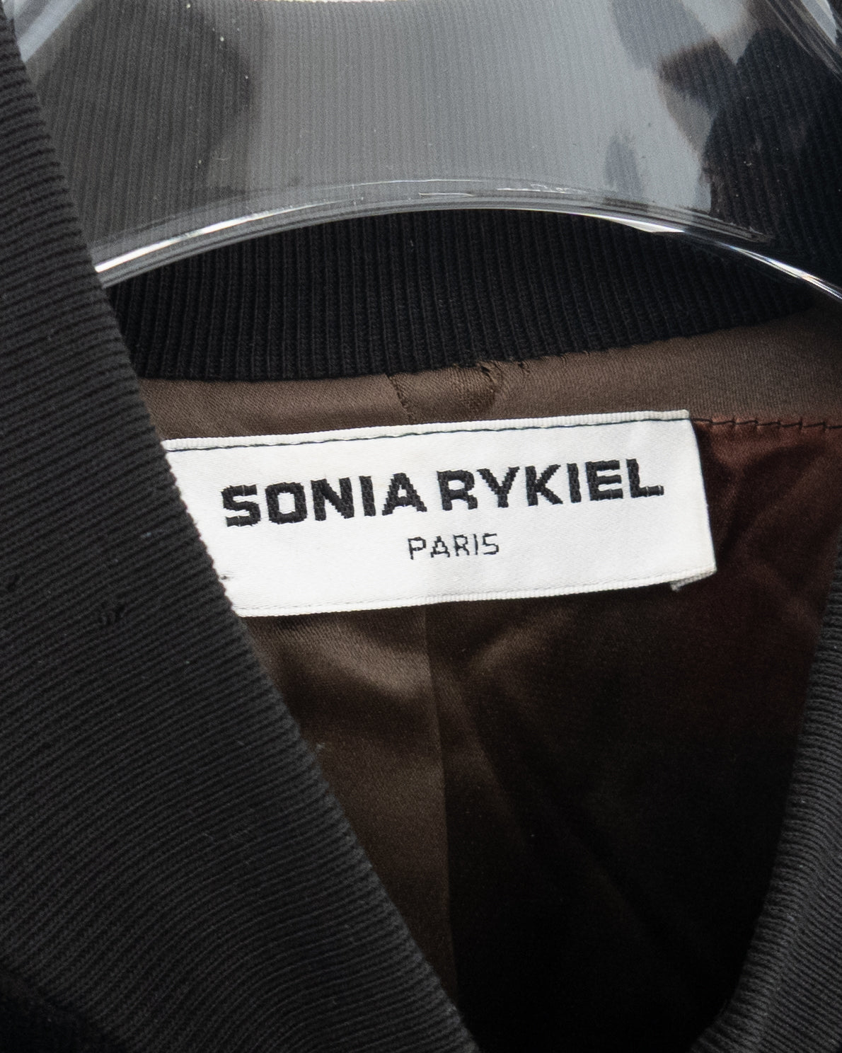 "SONIA RYKIEL" velour bomber jacket