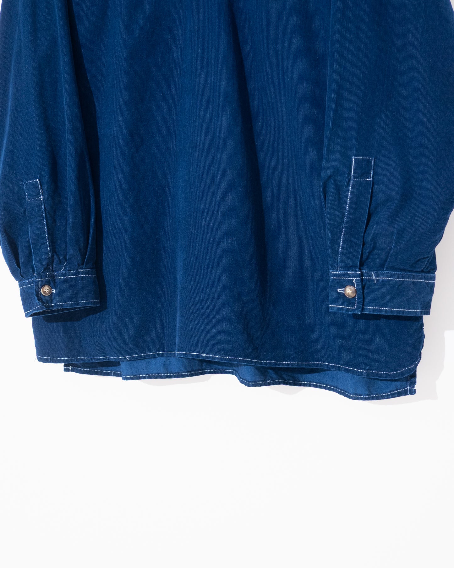 'MARITHÉ FRANÇOIS GIRBAUD' corduroy half-zip shirt