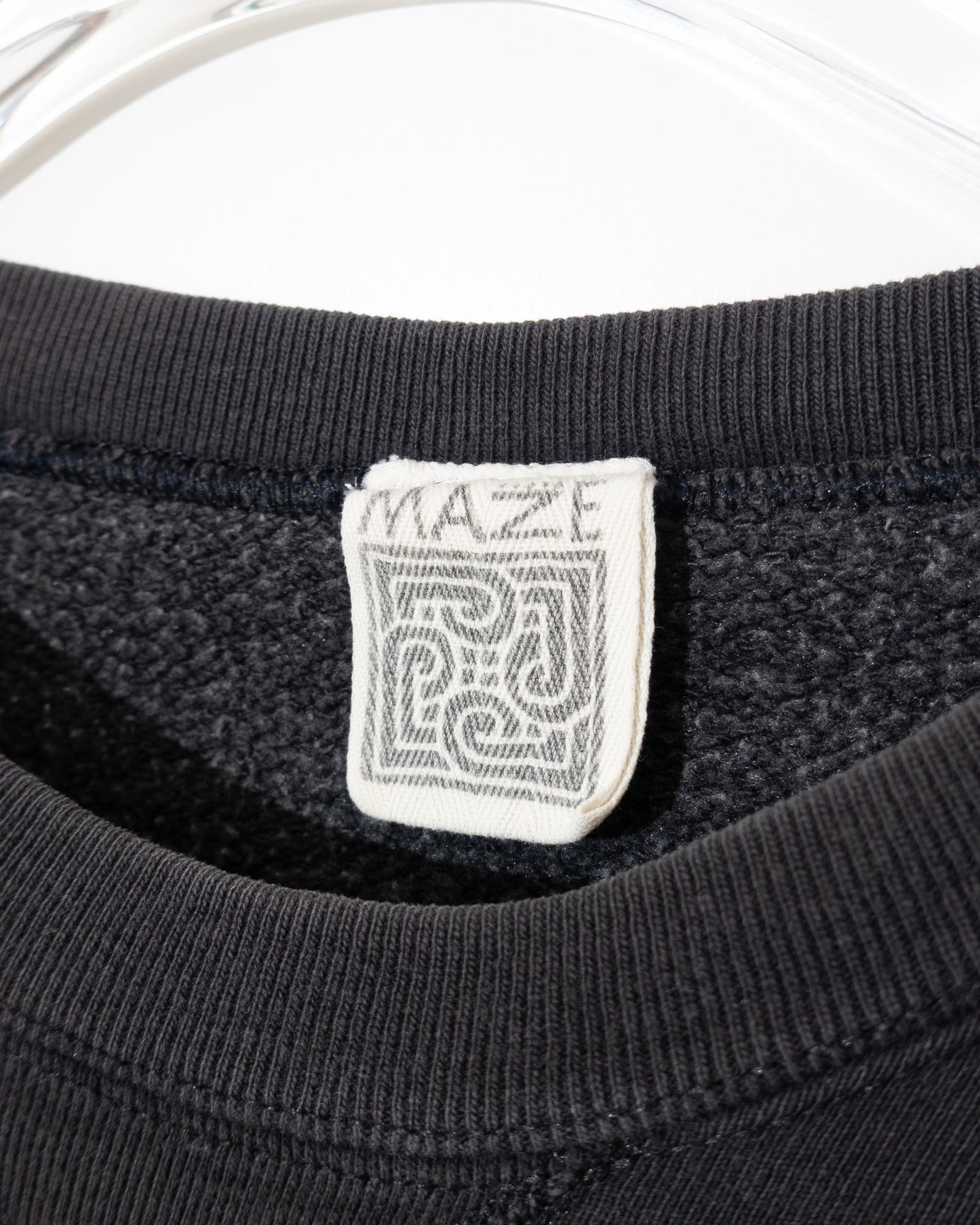 'MAZE' print sweatshirt