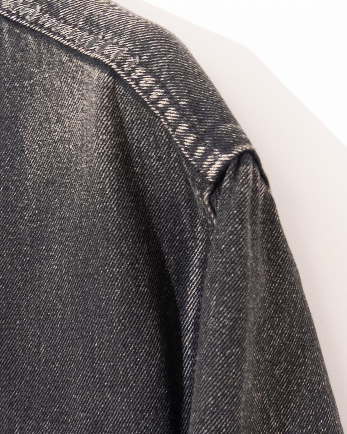 Euro 'Levi's' 70503 black denim jacket