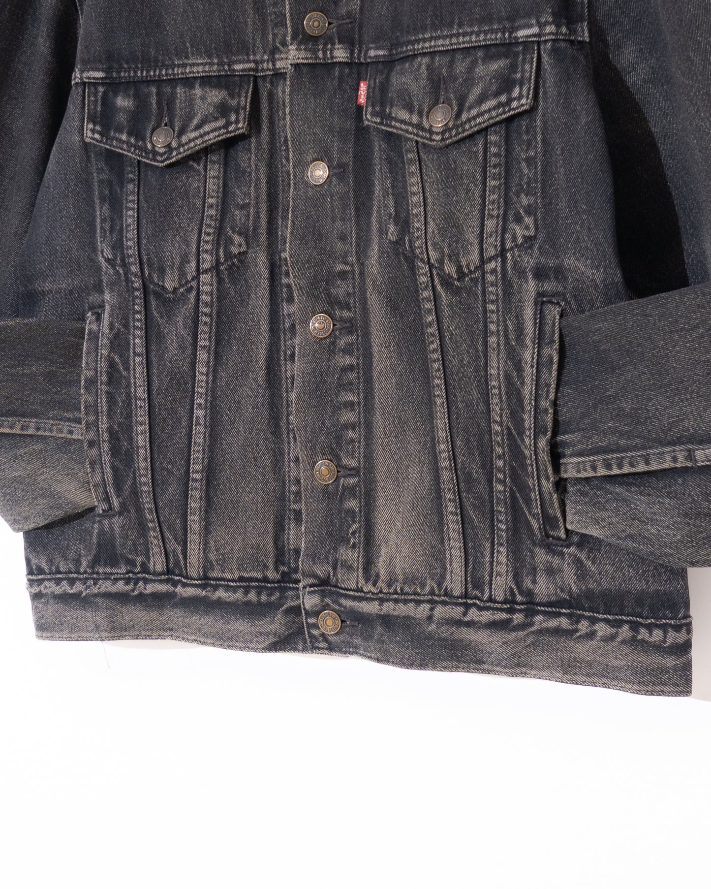 Euro 'Levi's' 70503 black denim jacket