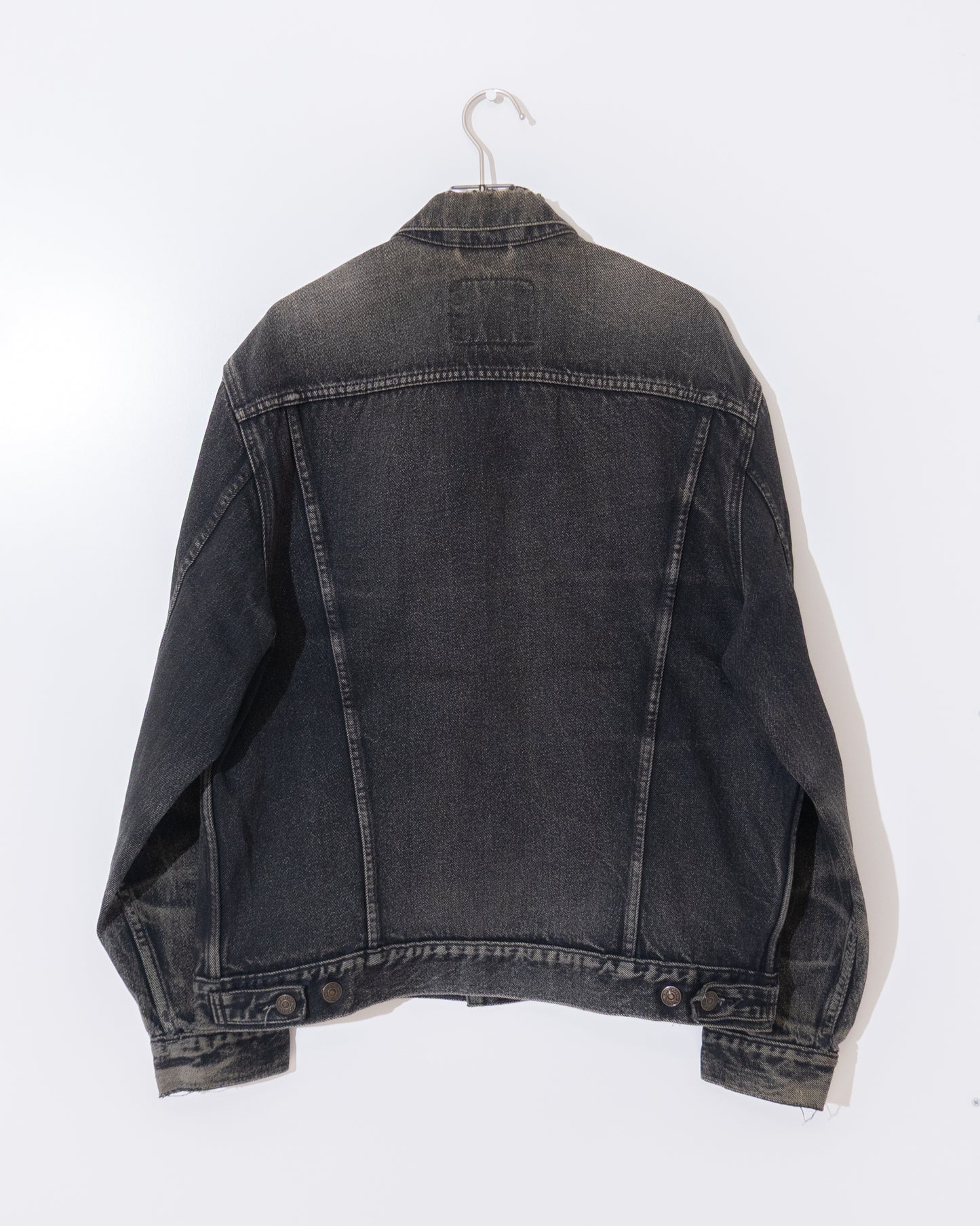 Euro 'Levi's' 70503 black denim jacket