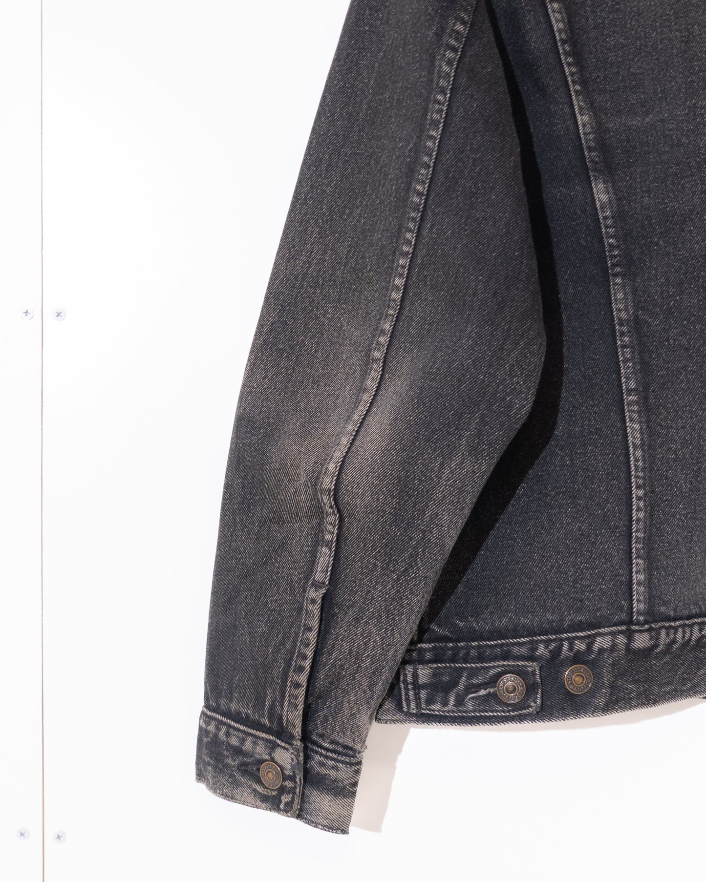 Euro 'Levi's' 70503 black denim jacket