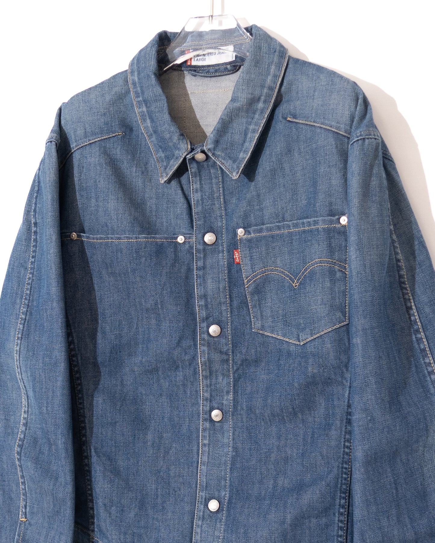Euro Levi's Engineered Jeans 70100 denim jacket