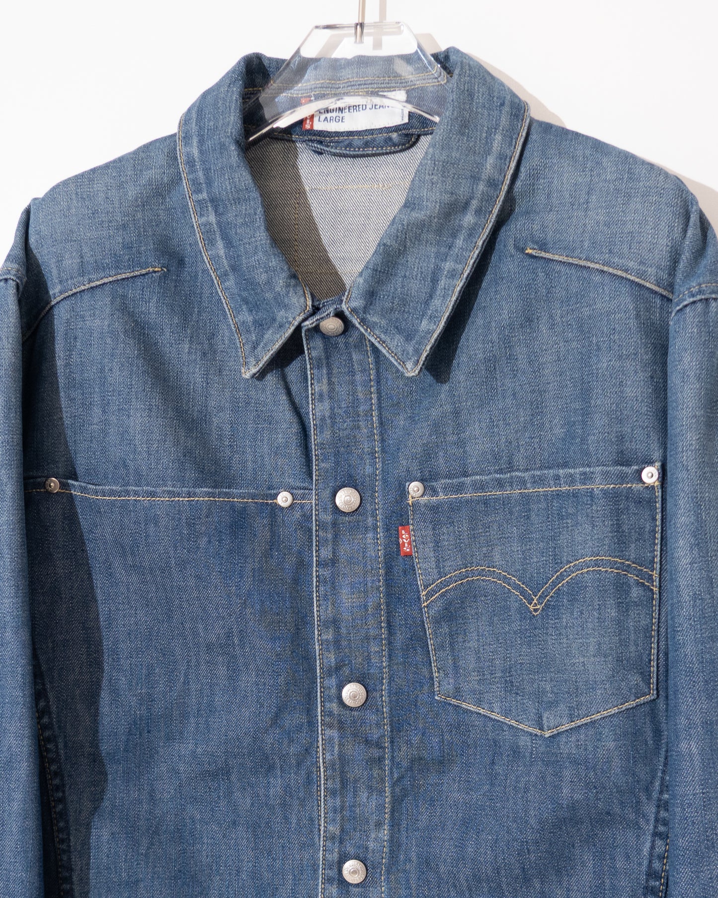 Euro Levi's Engineered Jeans 70100 denim jacket