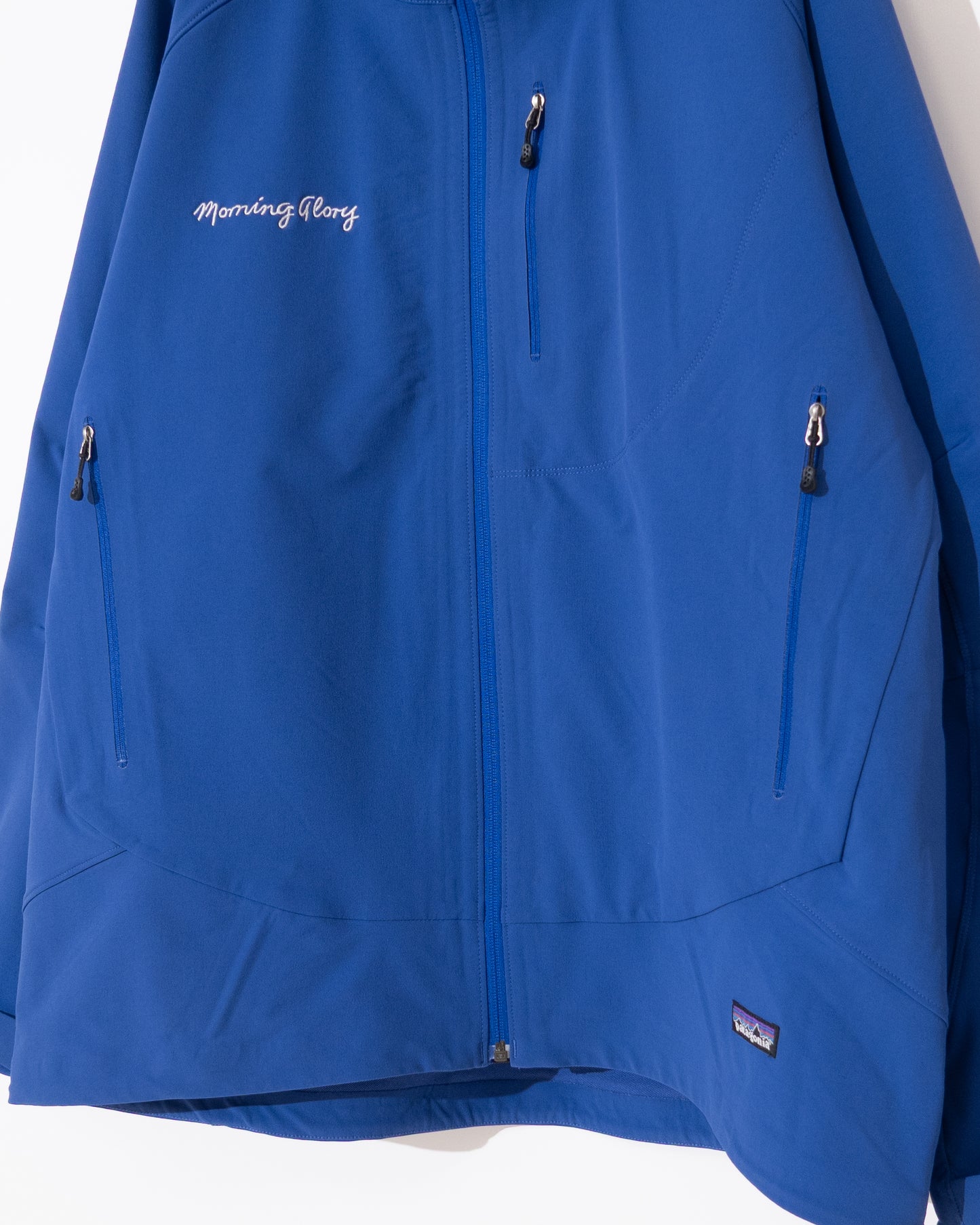 "patagonia" soft shell embroidery jacket