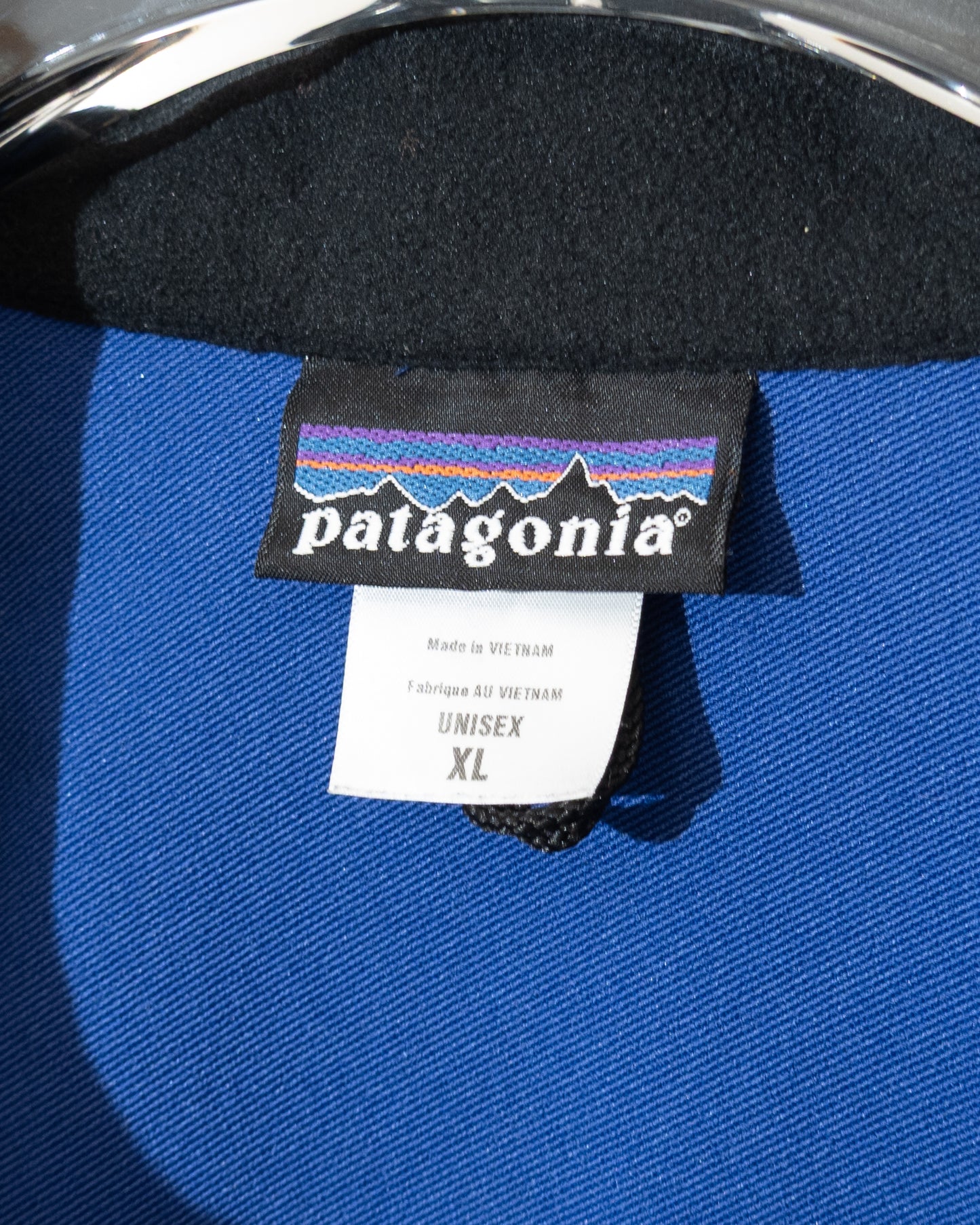 "patagonia" soft shell embroidery jacket