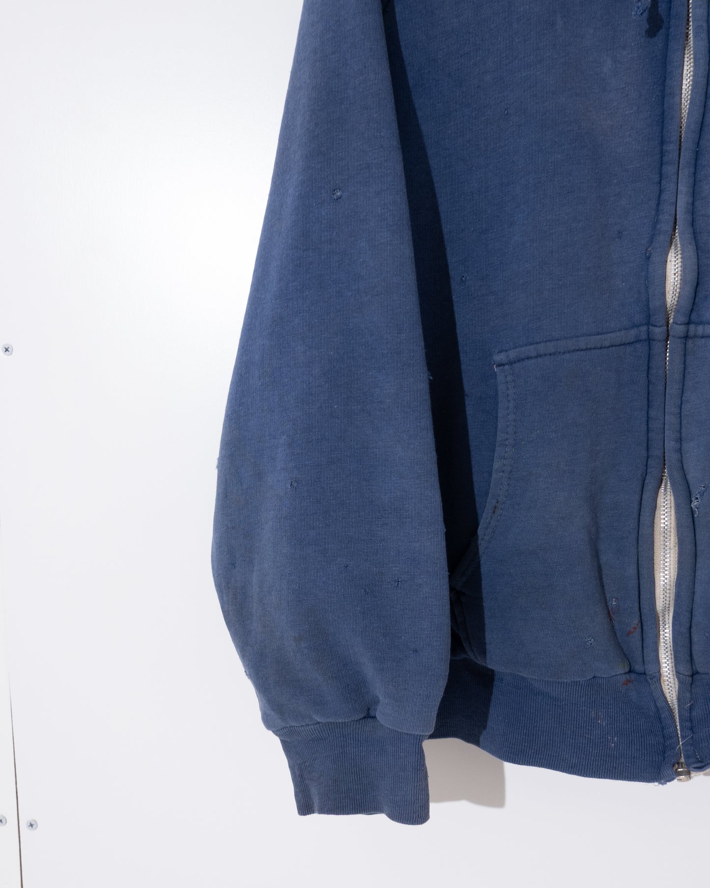 Old thermal liner zip hoodie