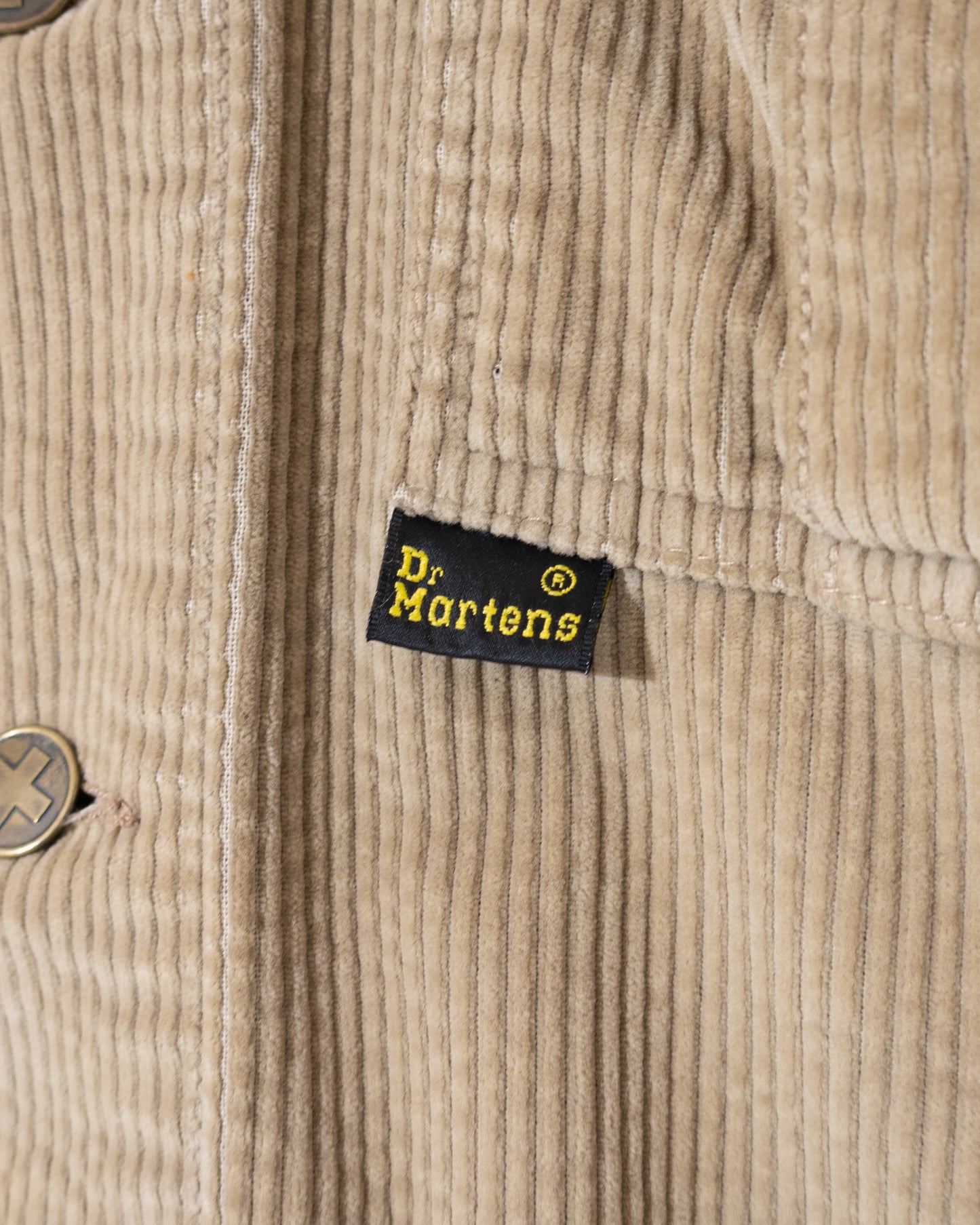 'Dr. Martens' corduroy trucker jacket