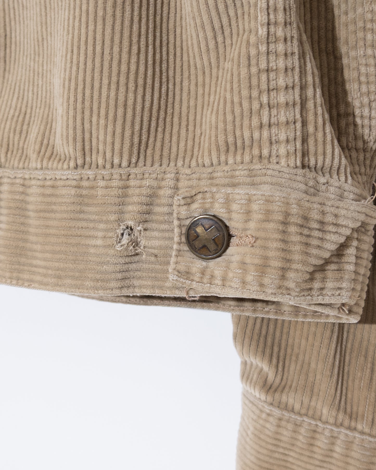 'Dr. Martens' corduroy trucker jacket