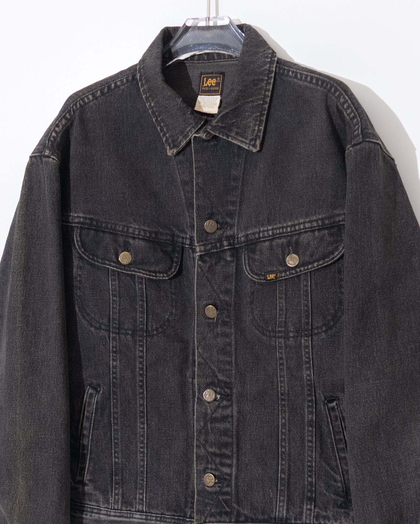 'Lee' black denim jacket