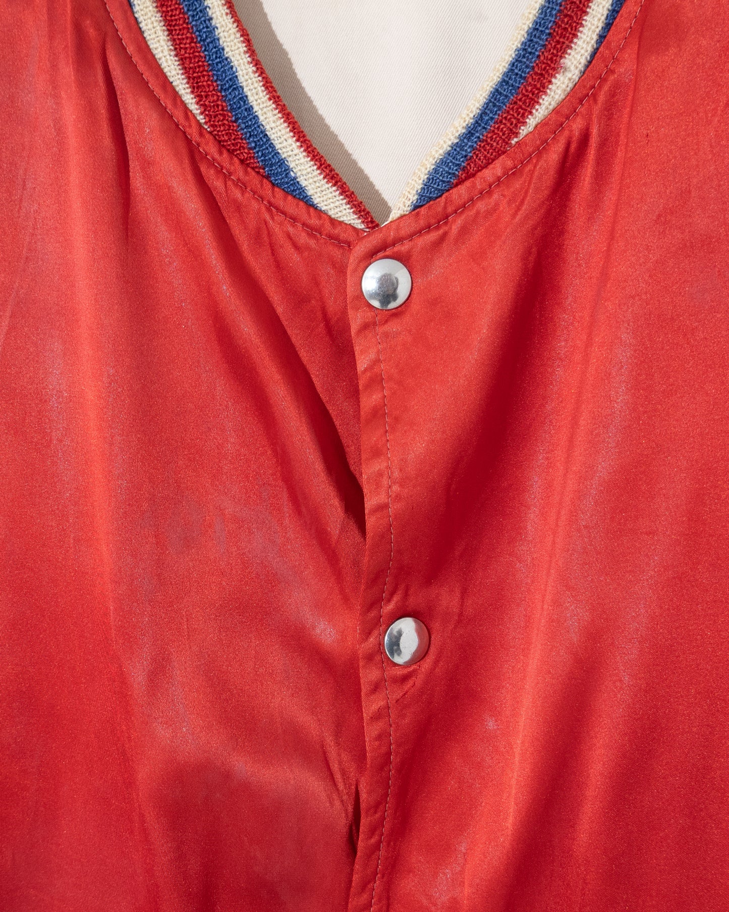 Satin varsity jacket