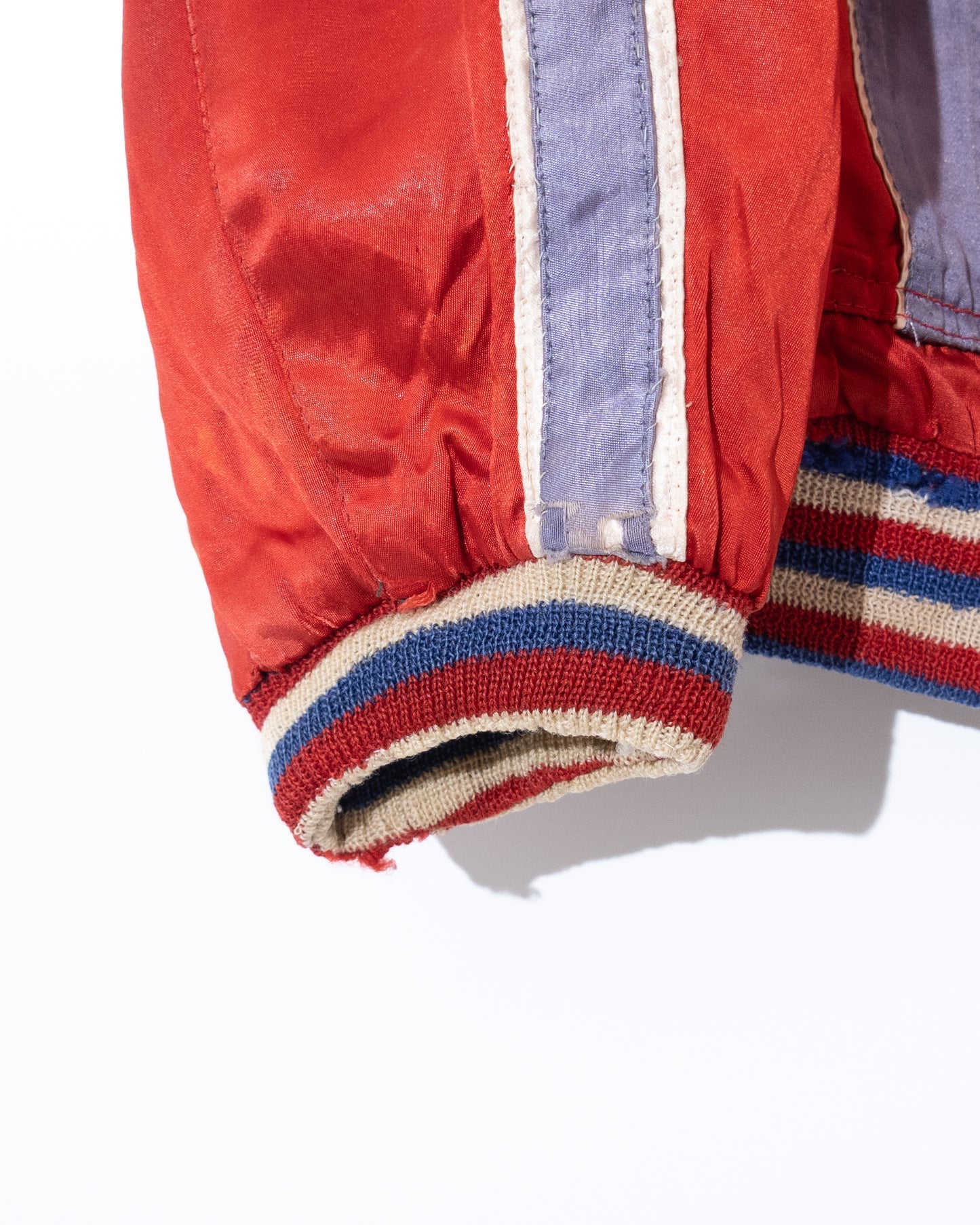 Satin varsity jacket