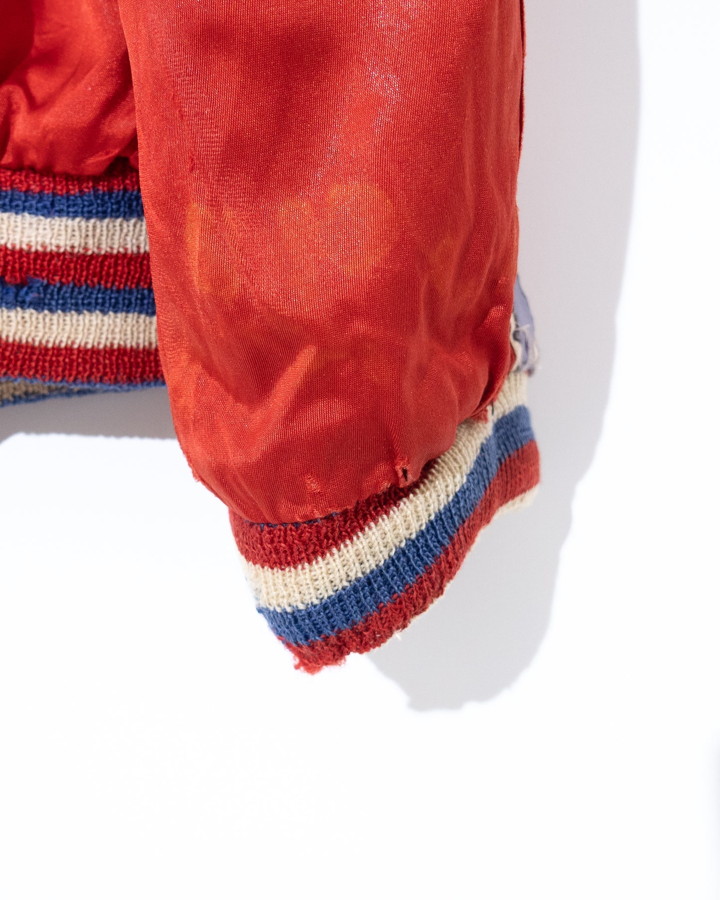 Satin varsity jacket