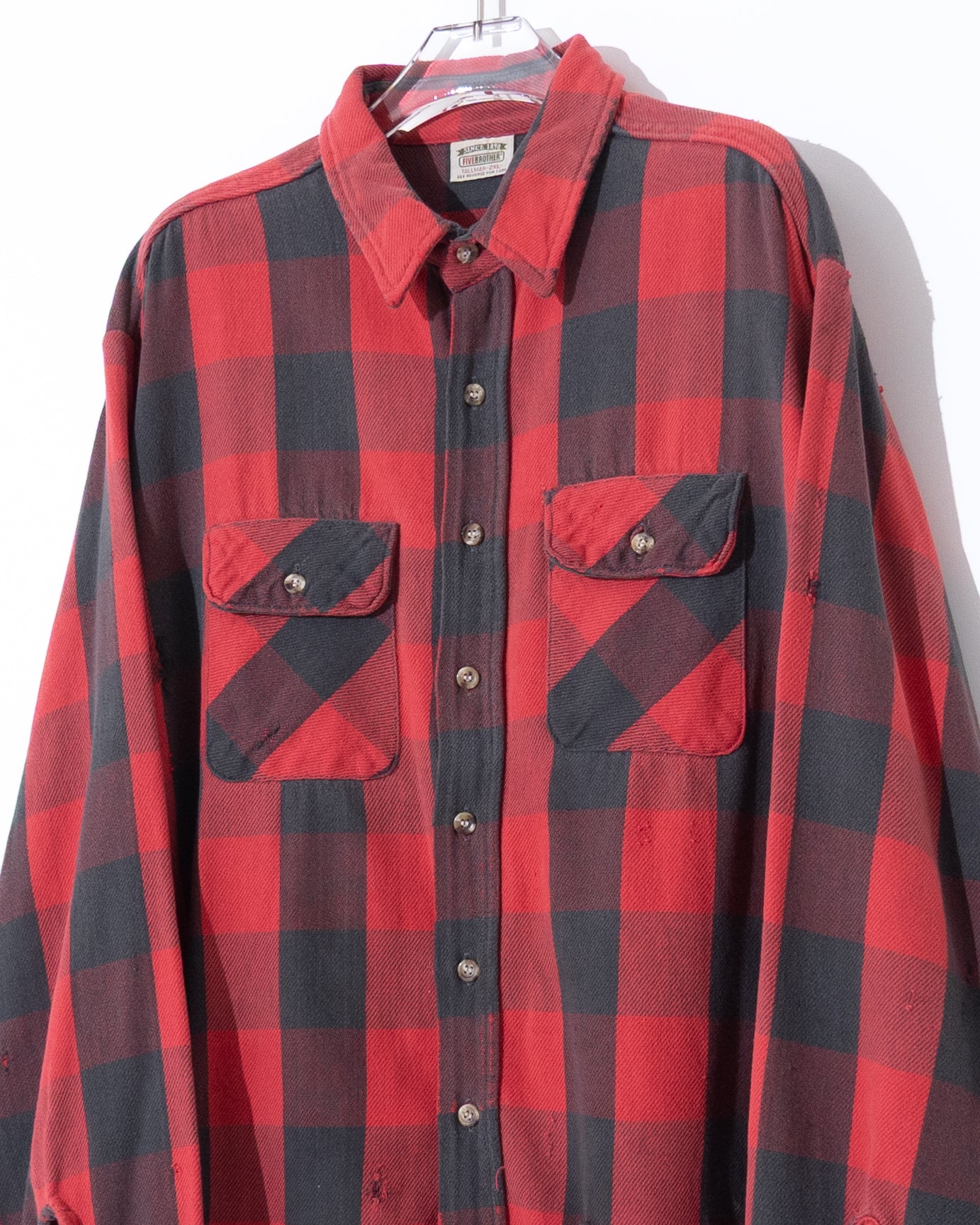 'FIVE BROTHERS' heavy flannel shirt