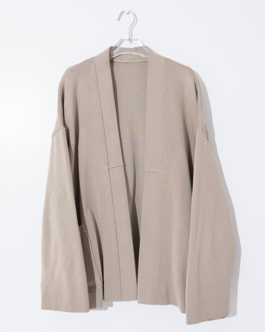 Knit haori cardigan