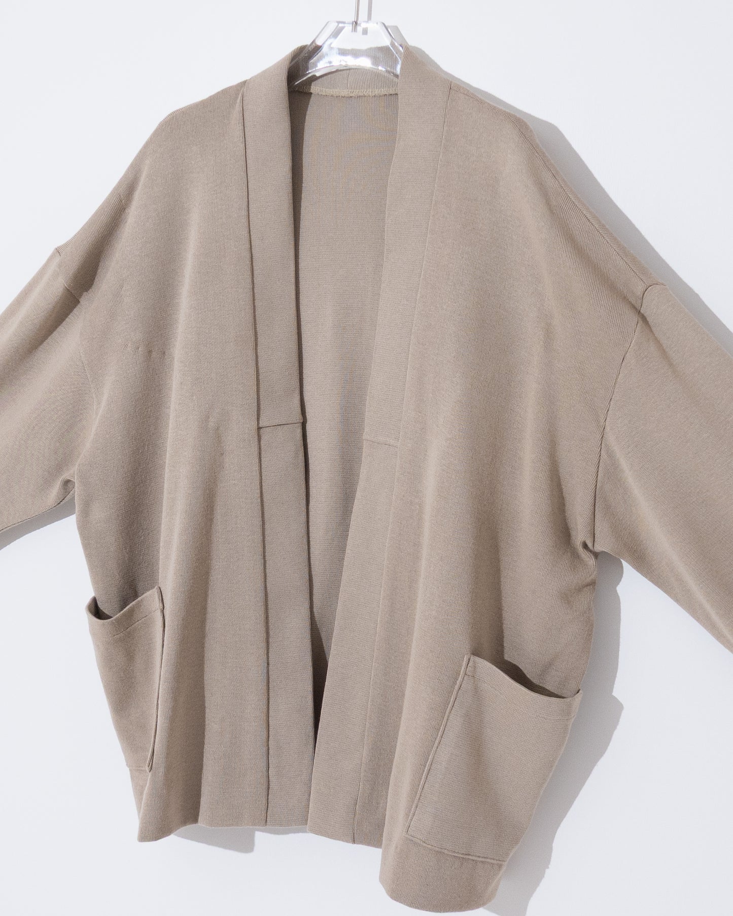 Knit haori cardigan