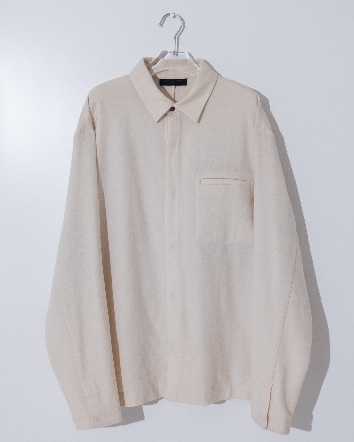 "NICOLE FARHI JEANS" wool shirt