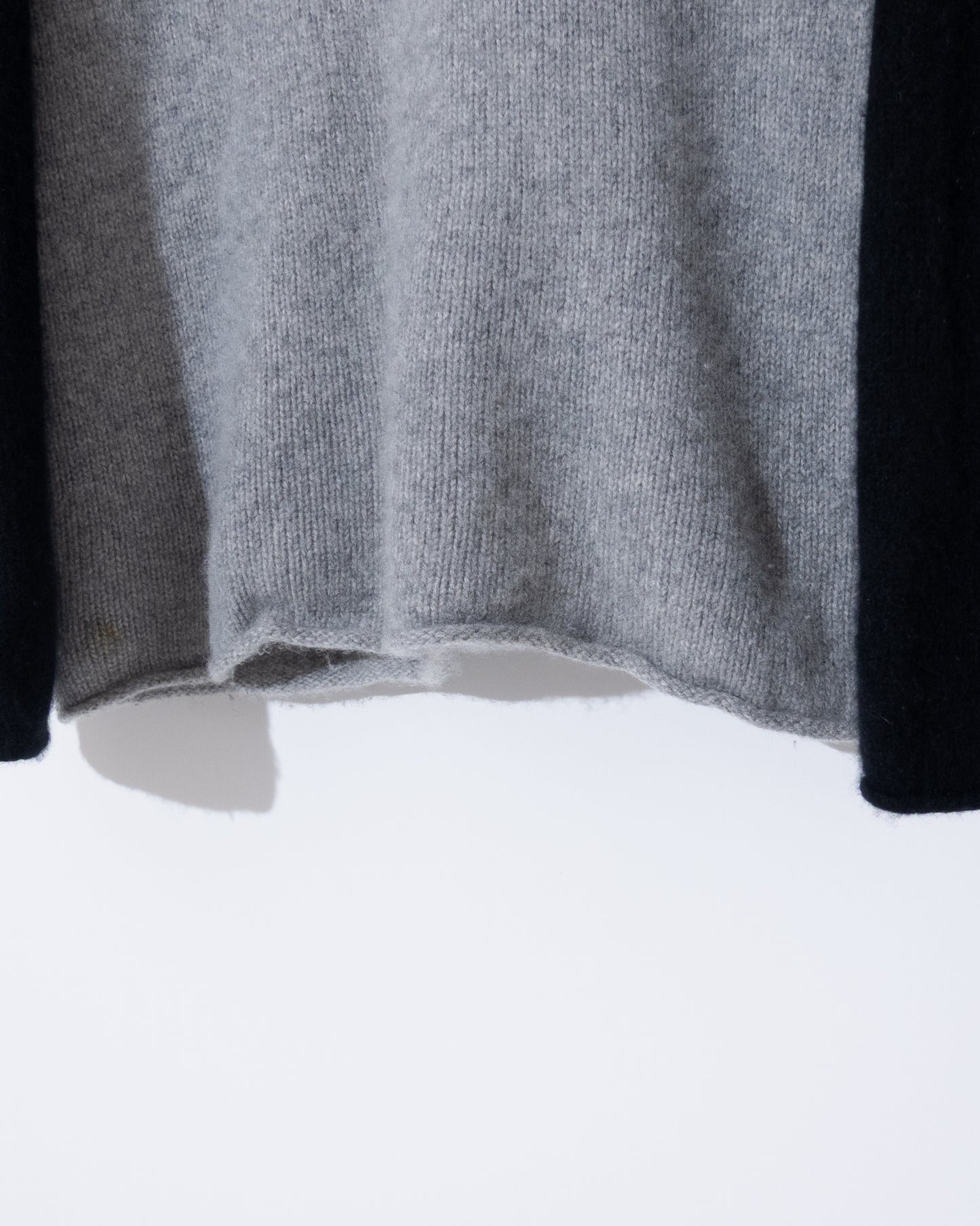'JAMES PERSE' 2-tone cashmere knit