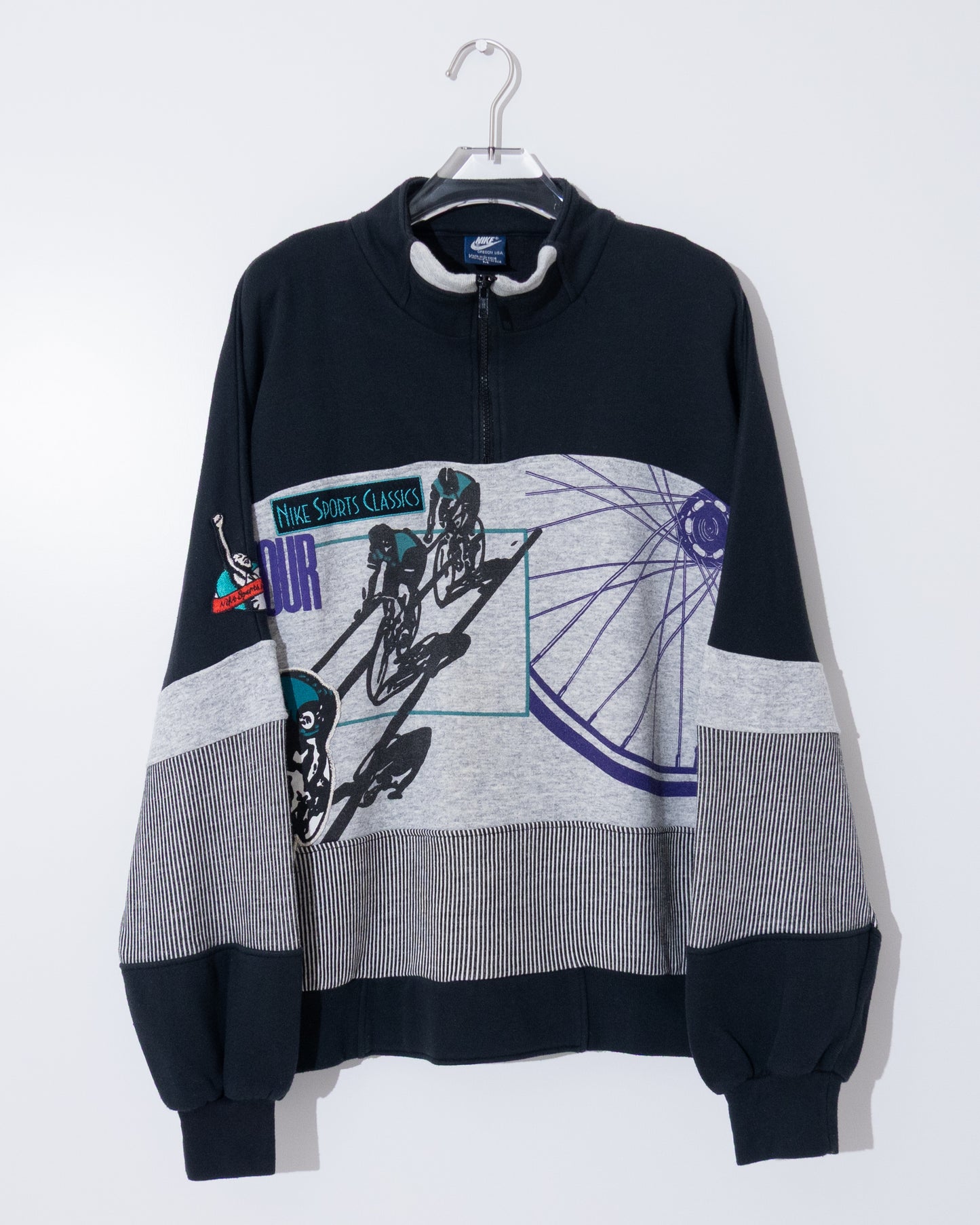 'NIKE' half-zip sweatshirt