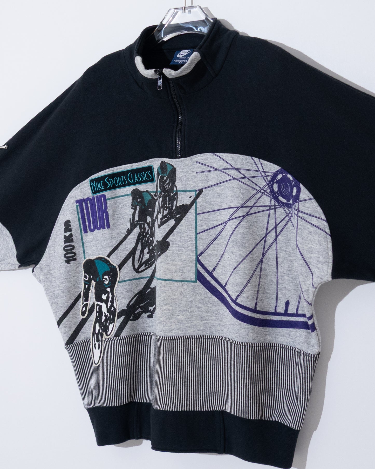 'NIKE' half-zip sweatshirt