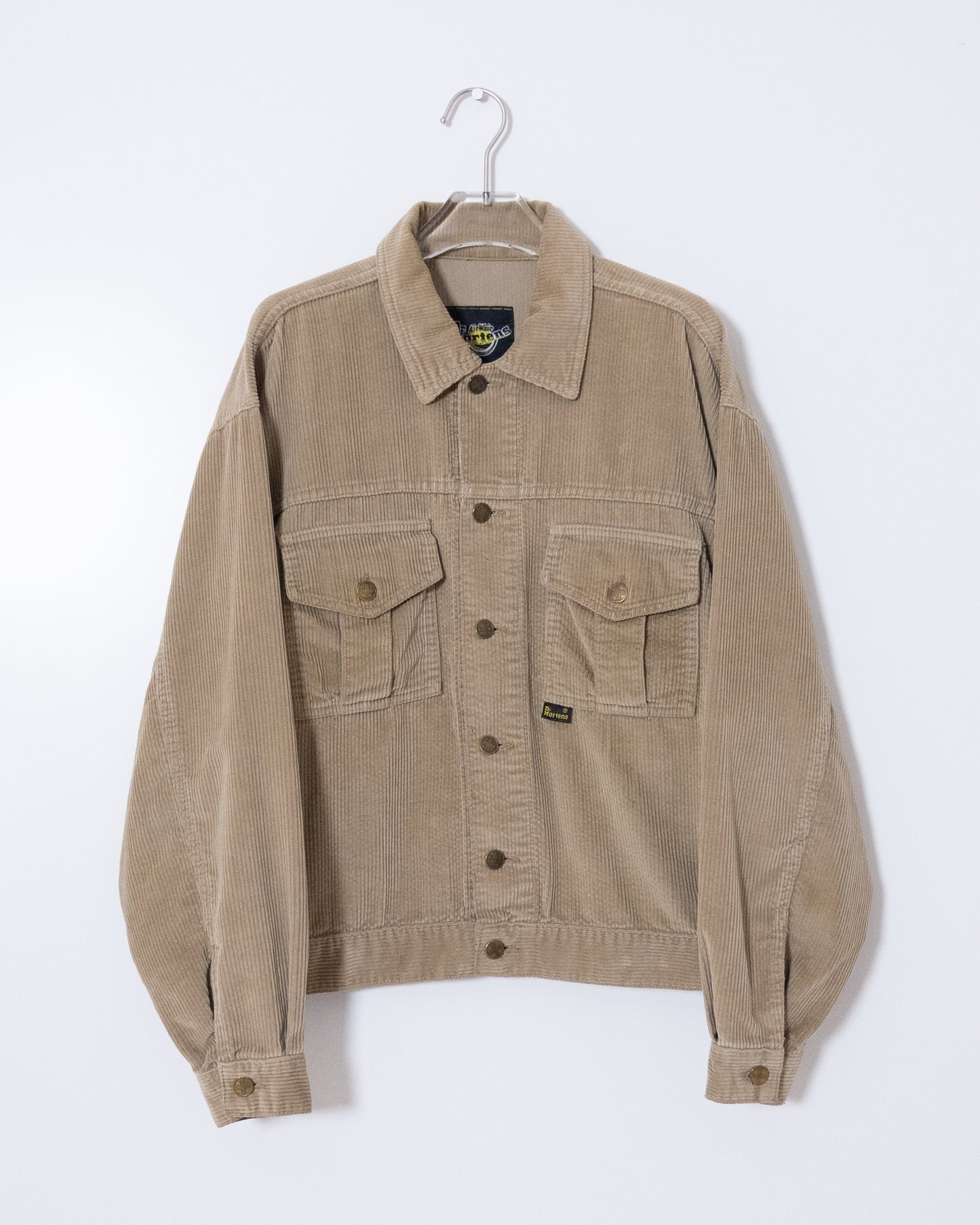 'Dr. Martens' corduroy trucker jacket
