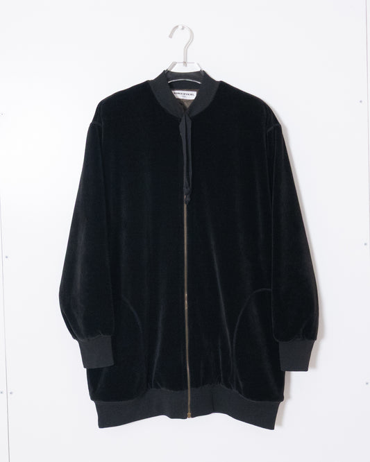 'SONIA RYKIEL' velour bomber jacket