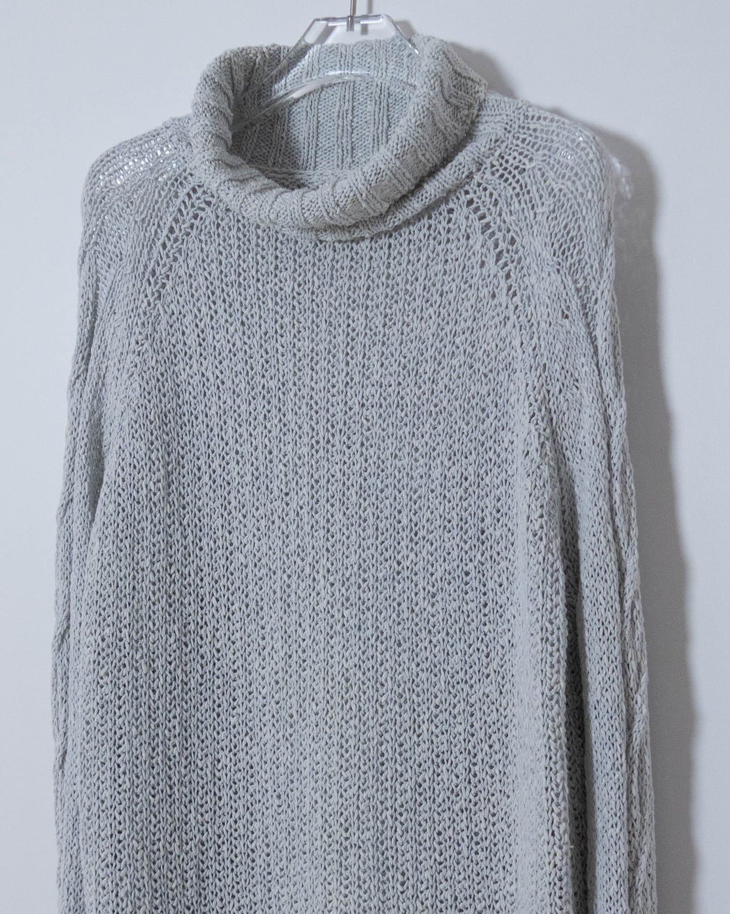 "JOSEPH TRICOT" turtle neck cotton knit sweater