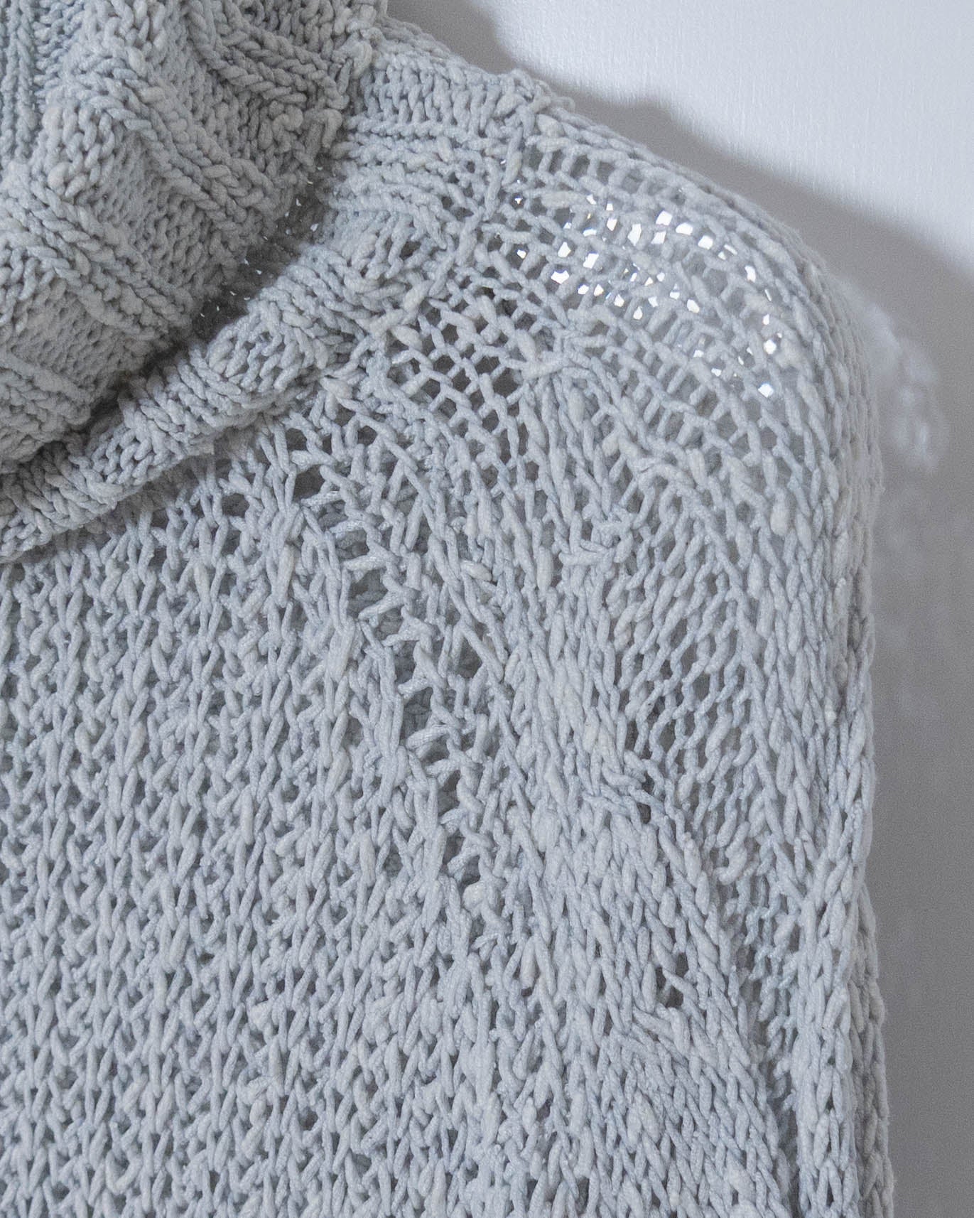 "JOSEPH TRICOT" turtle neck cotton knit sweater