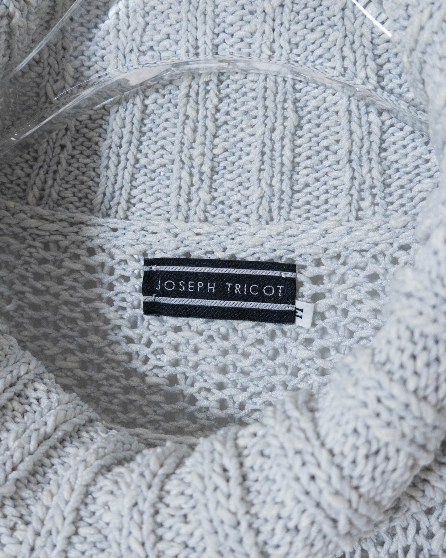 "JOSEPH TRICOT" turtle neck cotton knit sweater