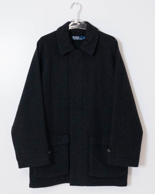 "Polo by Ralph Lauren" wool half coat