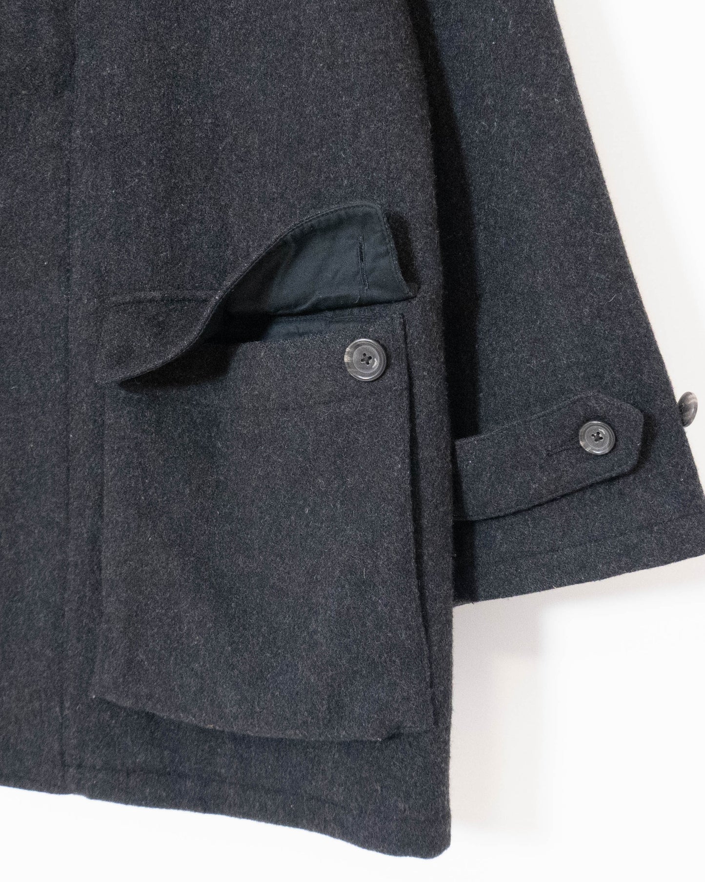 "Polo by Ralph Lauren" wool half coat