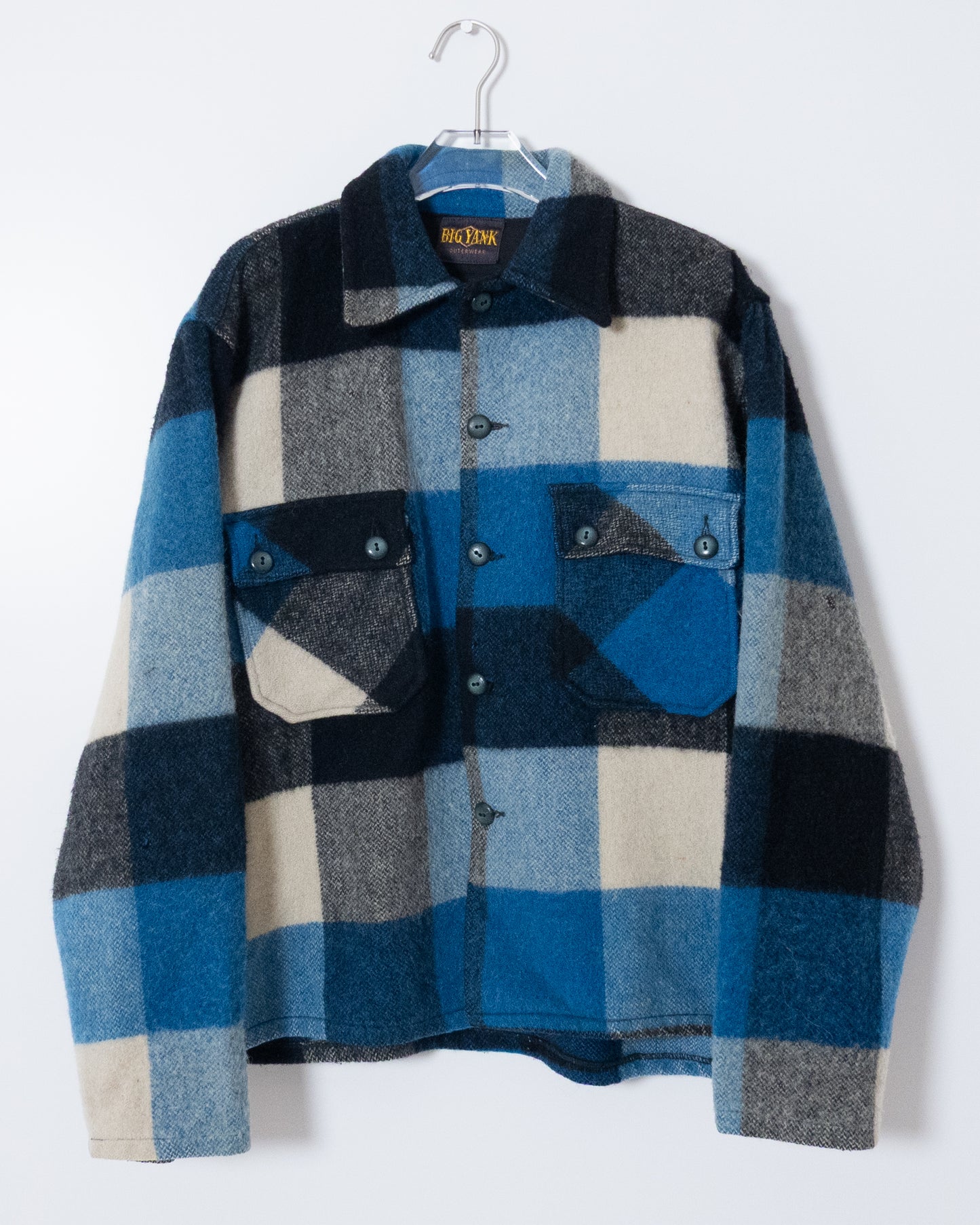 old "BIG YANK" CPO wool plaid jacket