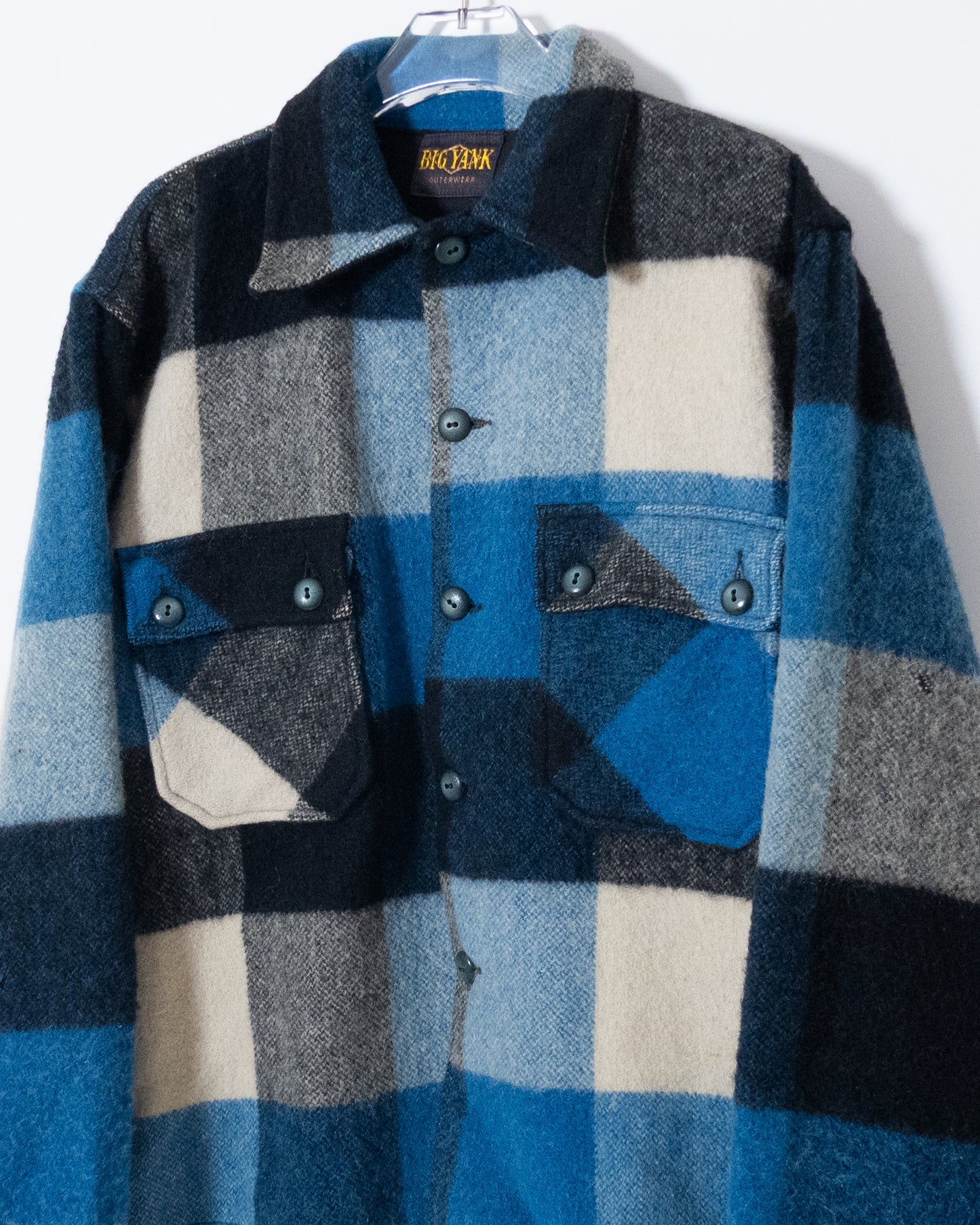 old "BIG YANK" CPO wool plaid jacket